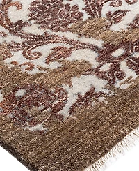 Adorn Hand Woven Rugs Indian Ooak M6483 9'1''x12'1'' Area Rug