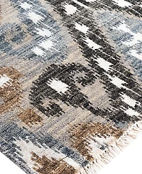 Adorn Hand Woven Rugs Indian Ooak M6087 8'10''x12'1'' Area Rug