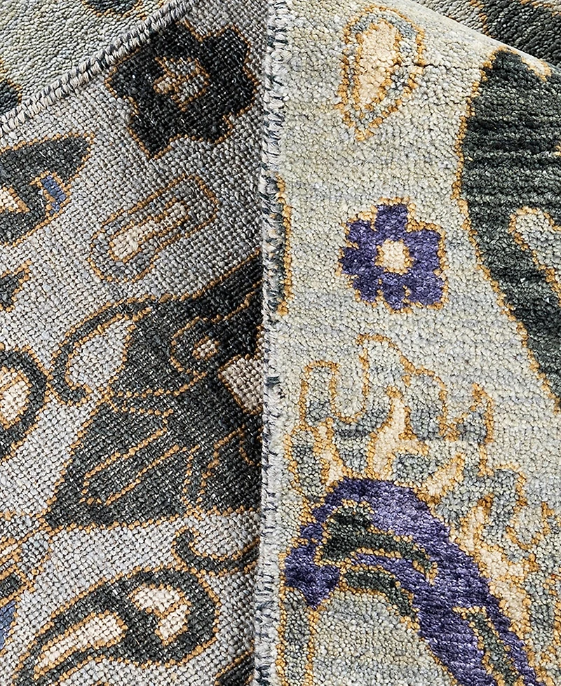 Adorn Hand Woven Rugs Indian Ooak M6406 9'x12'2'' Area Rug
