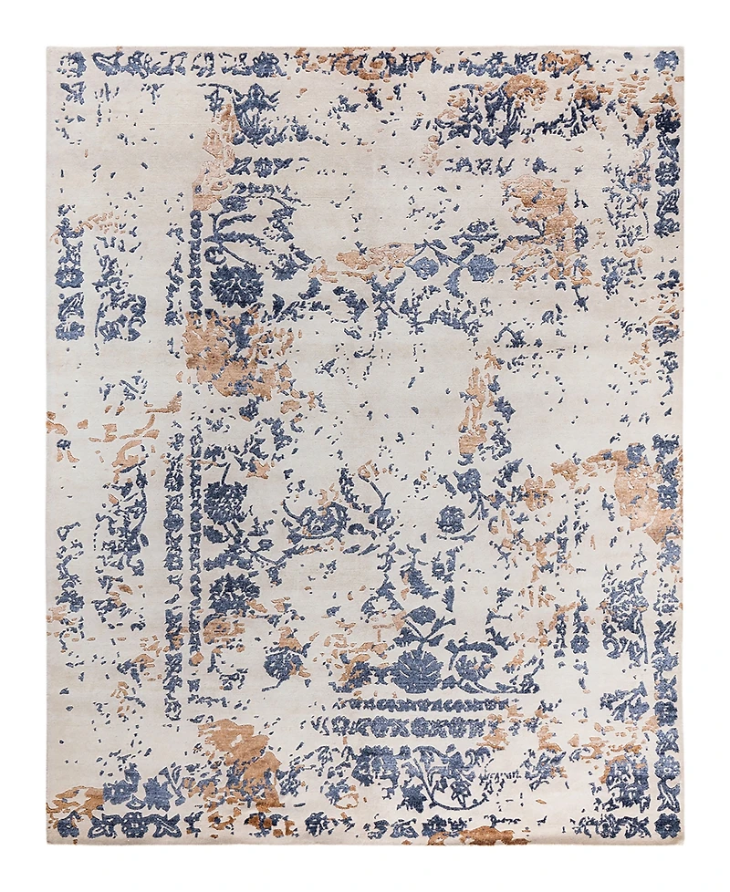 Adorn Hand Woven Rugs Indian Ooak M7768 8'2''x10'1'' Area Rug