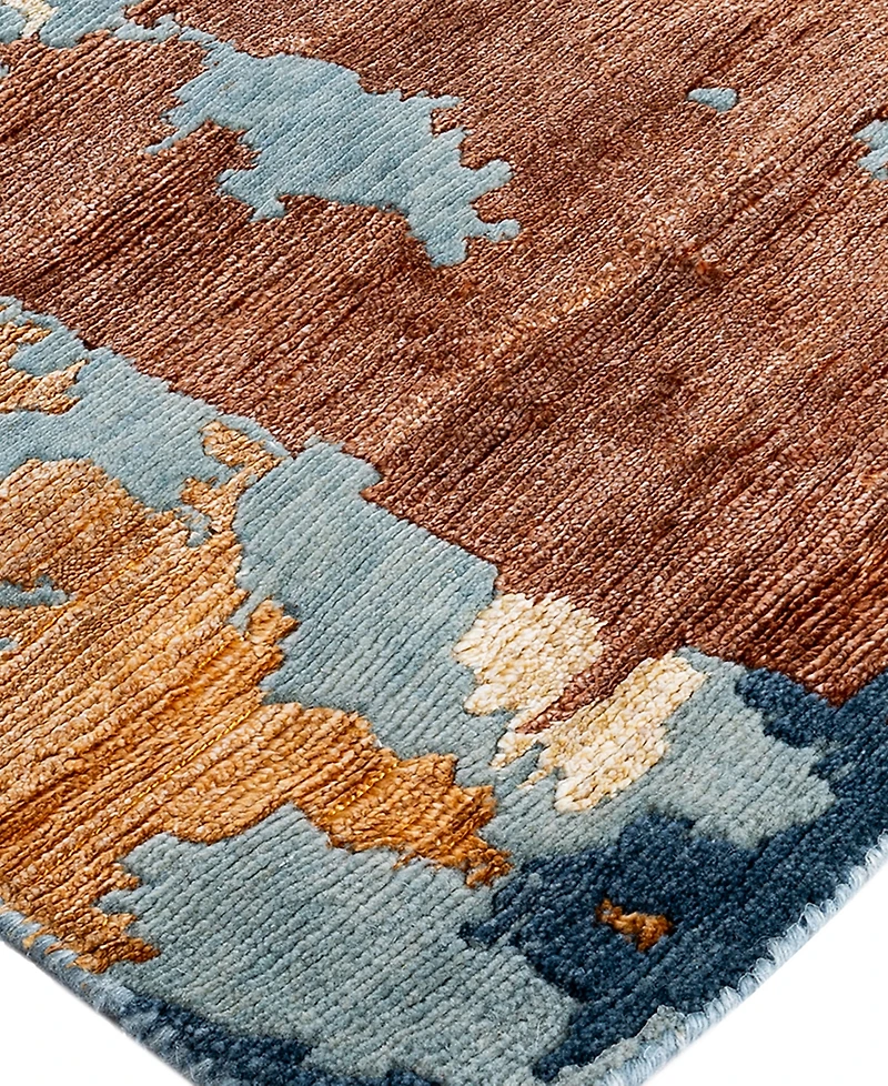 Adorn Hand Woven Rugs Indian Ooak M7124 8'1''x10'2'' Area Rug