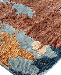 Adorn Hand Woven Rugs Indian Ooak M7124 8'1''x10'2'' Area Rug
