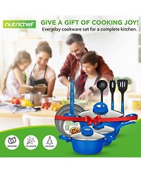 NutriChef Kitchenware Pots & Pans Set