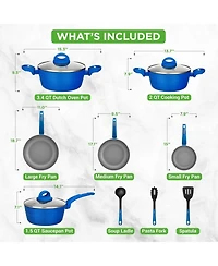 NutriChef Kitchenware Pots & Pans Set