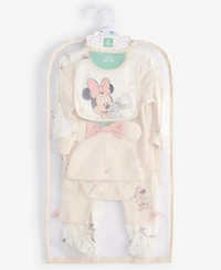Disney Baby Girls 7-Pc Minnie Sleep-n-Play Gift Set