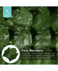 Best Choice Products Artificial Faux Ivy Hedge Privacy Fence Screen for Outdoor Decor, Garden, Yard