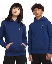 Jordan Big Boys Brooklyn Essentials Fleece Pullover Hoodie