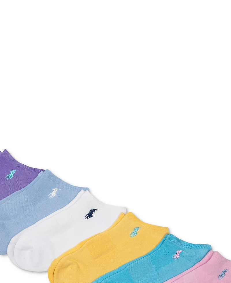 Polo Ralph Lauren Women's 6-Pk. Cushion Low-Cut Socks