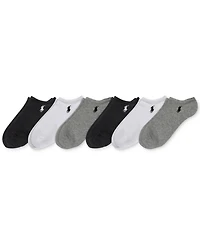 Polo Ralph Lauren Women's 6-Pk. Flat Knit Low-Cut Socks