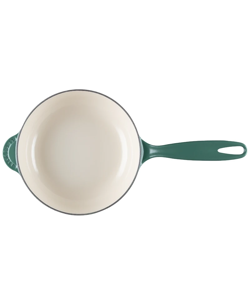 Le Creuset Holly Collection Enameled Cast Iron 2.25-Qt. Traditional Saucier with Lid