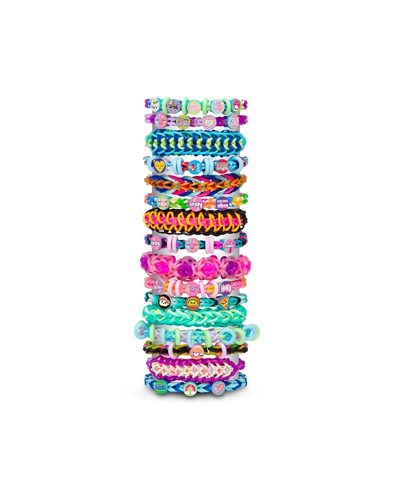 Rainbow Loom Beadmoji Design Station Bracelets.
