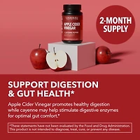 Apple Cider Vinegar Pills, Acv Capsules + Cayenne Pepper, Appetite Suppressant for Weight Loss, Havasu Nutrition, 60ct