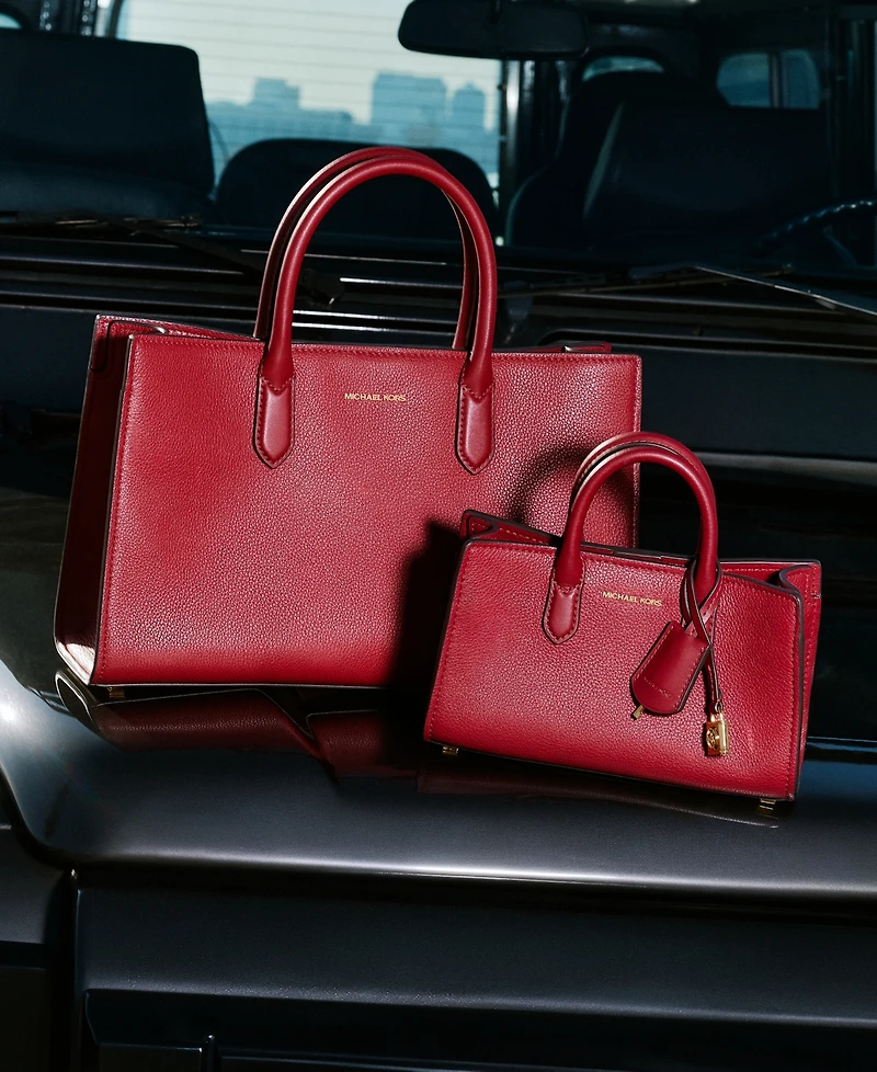 Michael Michael Kors Scarlett East West Leather Satchel