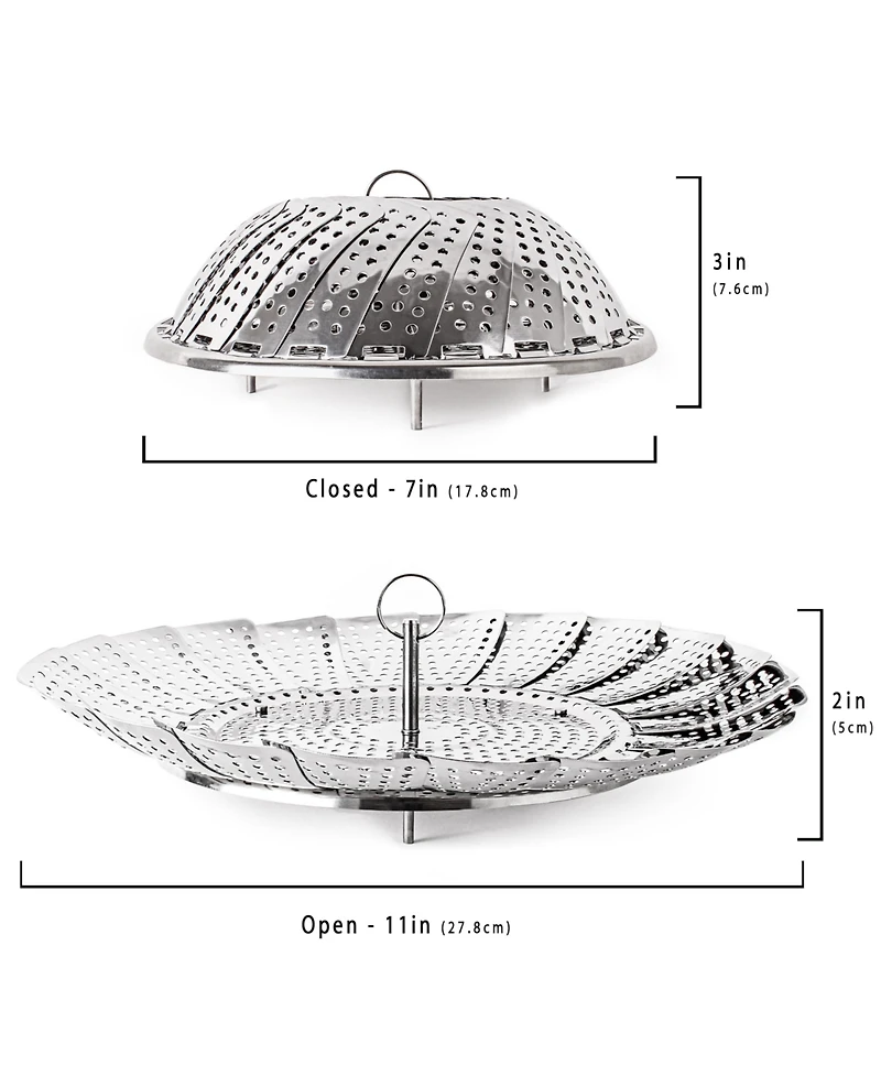 BergHOFF Stainless Steel 12" Steamer Basket