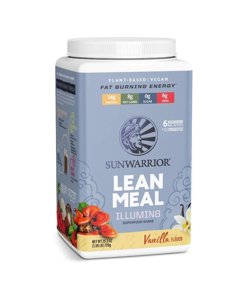 Sunwarrior Lean Meal, Vanilla, 720gm