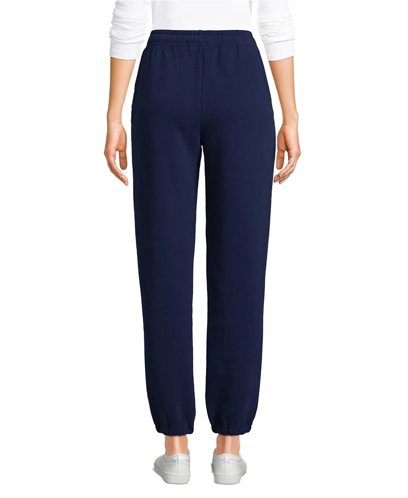 Lands' End Women's Serious Sweats High Rise Jogger Pants