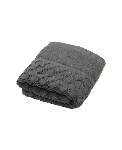 Linery & Co. Quick-Drying Cotton Diamond Waffle Textured Washcloth, 13" x 13"