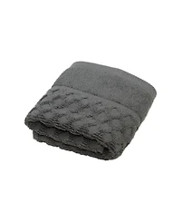 Linery & Co. Quick-Drying Cotton Diamond Waffle Textured Washcloth, 13" x 13"