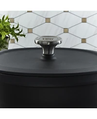 BergHOFF Leo Graphite 5qt. Enameled Cast Iron Oval Stockpot, 10.75"