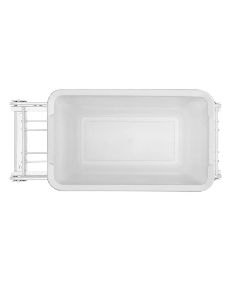 Rev-a-Shelf Single Pullout Kitchen Cabinet Trash Can 30 qt., Rv-9PB S