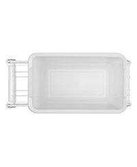 Rev-a-Shelf Single Pullout Kitchen Cabinet Trash Can 30 qt., Rv-9PB S