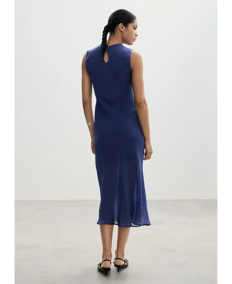 Mango Women's Lyocell Midi-Dress
