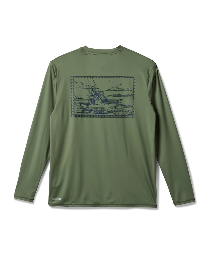 Quiksilver Waterman Men's Shady Amphibian 3 Long Sleeve T-shirt