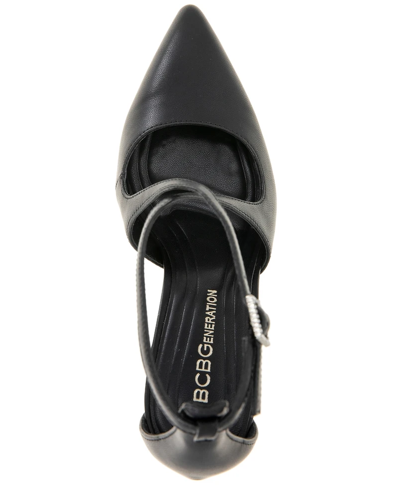 BCBGeneration Women's Bromi Criss-Cross Strappy Pumps