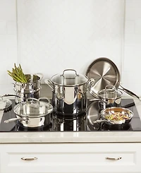 Cuisinart Chef's Classic Stainless Steel 11 Piece Cookware Set