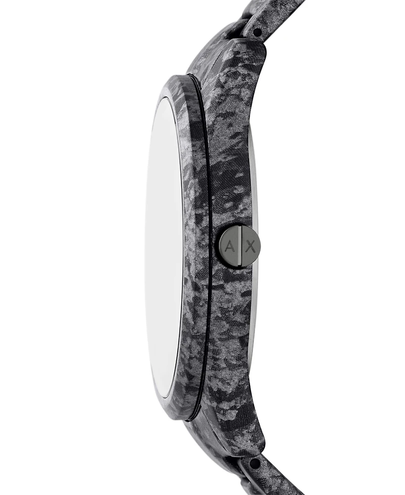A|X Armani Exchange Men's Quartz Multifunction Gunmetal Stainless Steel Watch 42mm
