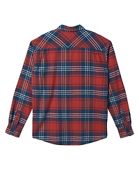 Quiksilver Waterman Men's Revolution Flannel Long Sleeve Shirt