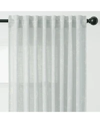 Chanasya Premium 2-Panel Light Filtering Curtains - Semi Sheer for Living Room, Bedroom