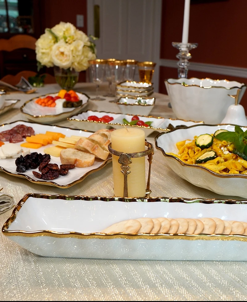 Certified International Regency Porcelain Cracker Tray