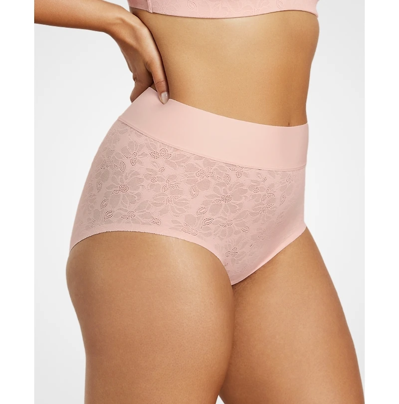 Siella Women's Soft Lace Boy Brief