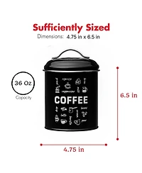 Amici Home Coffee Fix Metal Canister