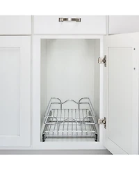 Rev-a-Shelf Kitchen Cabinet Pullout Shelf Organizer, 12 x 22 In, 5WB1-1222CR-1