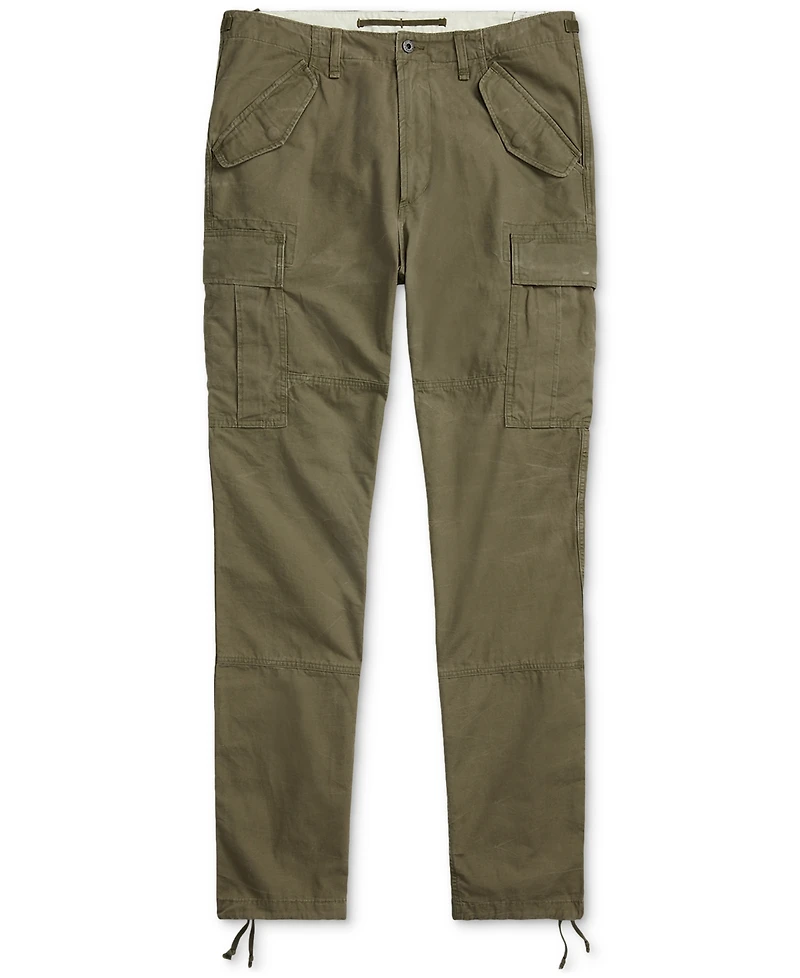 Polo Ralph Lauren Men's Big & Tall Classic Tapered Fit Canvas Cargo Pants