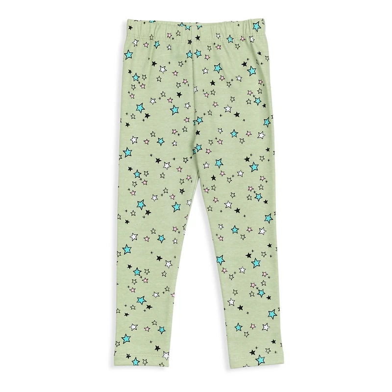 Star Wars Toddler Girls Yoda Pullover Fleece Hoodie and Leggings Outfit Set