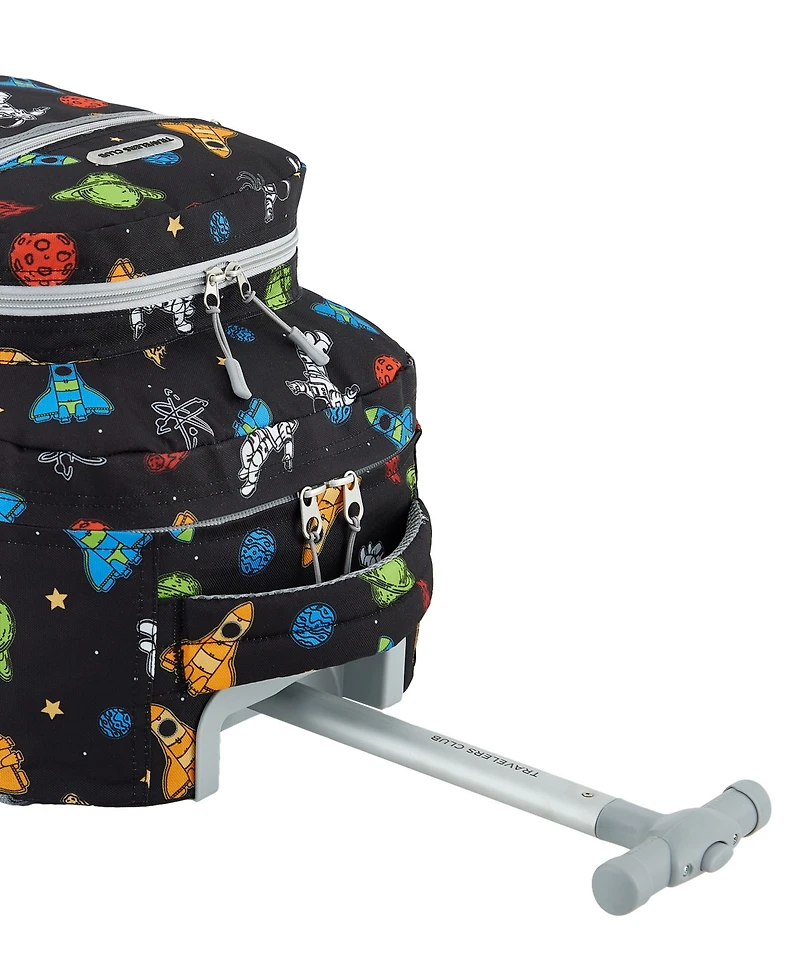 Travelers Club Kids Rolling Backpack Luggage Set