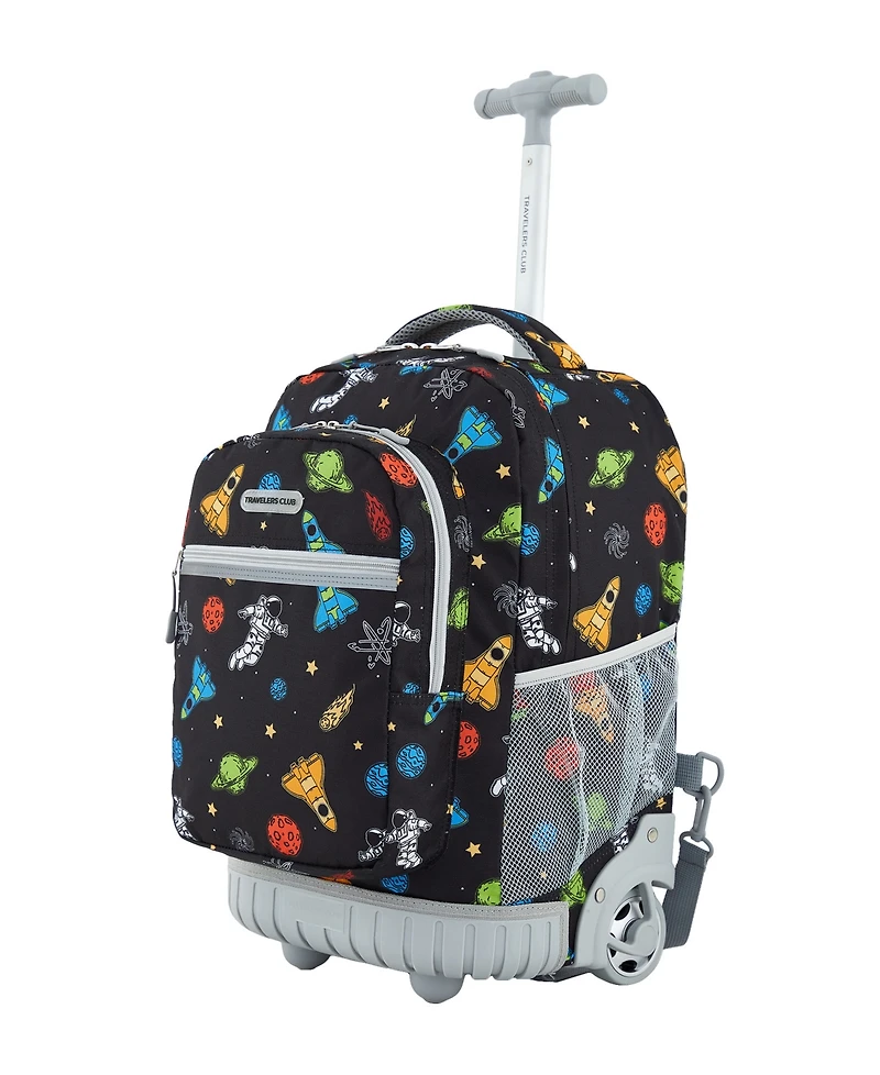 Travelers Club Kids Rolling Backpack Luggage Set
