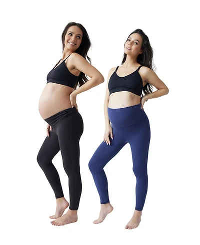 Ingrid + Isabel Maternity Foldover Legging Bundle