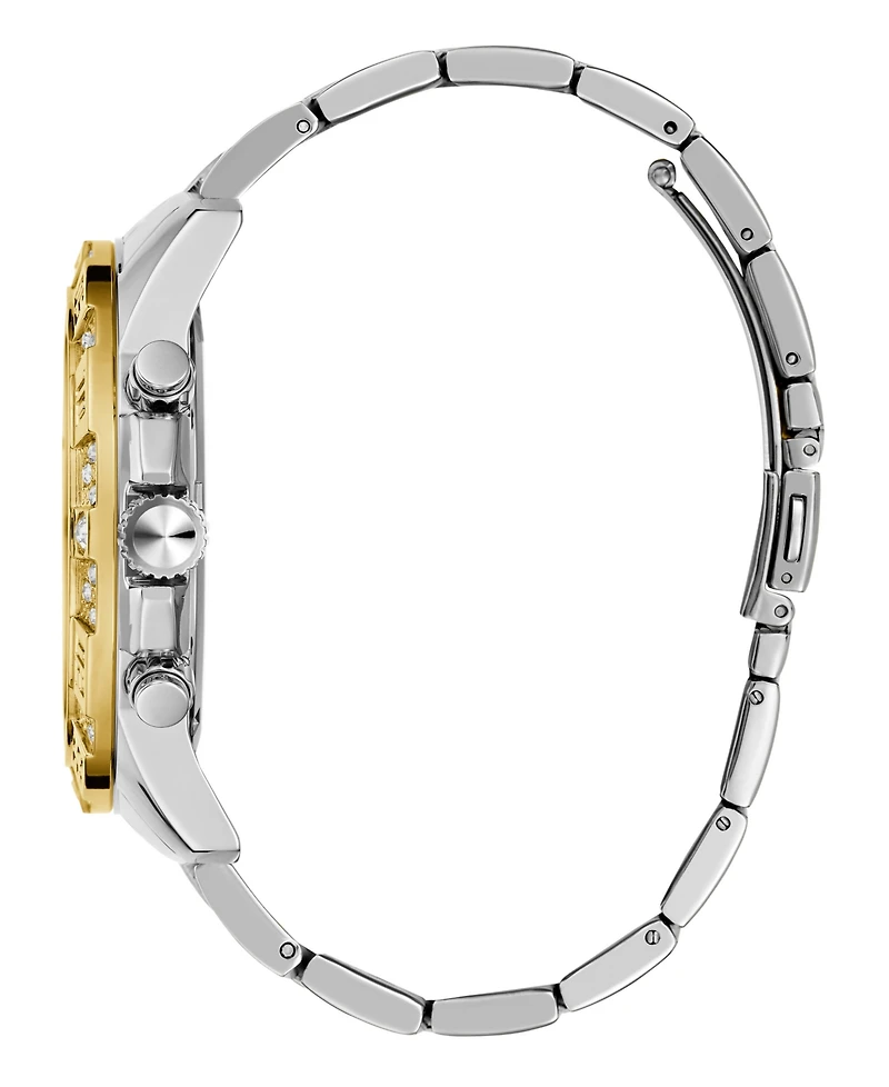 Guess Men's Multi-Function Two-Tone Stainless-Steel Watch 48mm
