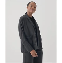 Pact Women's Organic Cotton Airplane Relaxed Blazer