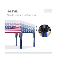 Slickblue 10' x 20' Pop-Up Canopy Party Tent with Netting for Bug-Free Events