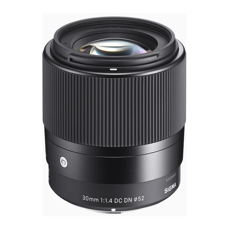 Sigma 30mm F1.4 Dc Dn Contemporary Lens for Nikon Z Mount with Lens Hood (Black)