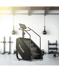Signature Fitness Continuous Climber for Cardio and Lower Body Workouts, White