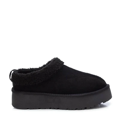 Women's Platform Suede Clog Slippers By Xti