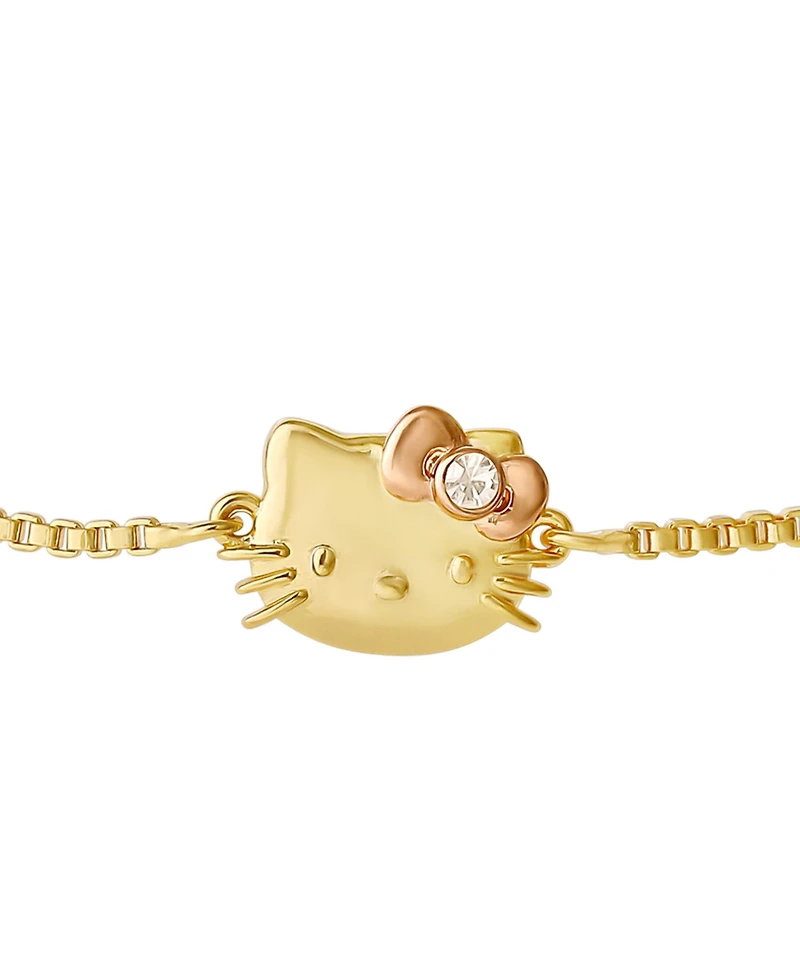 Hello Kitty Sanrio Pink Heart Adjustable Lariat Bracelet