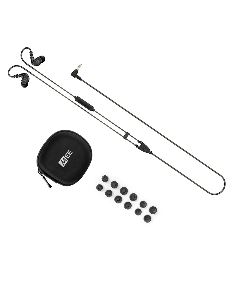 Mee audio M6 In-Ear Sports Headphones w/ Memory Wire & Headset (3.5mm Plug)