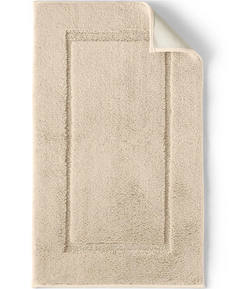 Lands' End Cotton Non-skid Medium Bath Rug 20x33